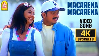 Macarena - 4K Video Song | மேக்கரீனா | Kushi | Vijay | Jyothika | SJ Surya | Deva | Ayngaran Resimi