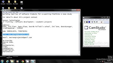 Building Families of Software Products for e-Learning Platforms      | IEEE | IEEE projects 2014