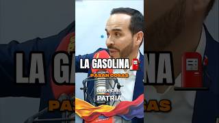 Expensive gas is due to waste. Abelardo has the formula: order and an efficient State.