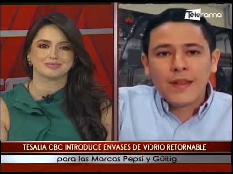 Tesalia CBC introduce envases de vidrio retornable para las marcas Pepsi y Güitig