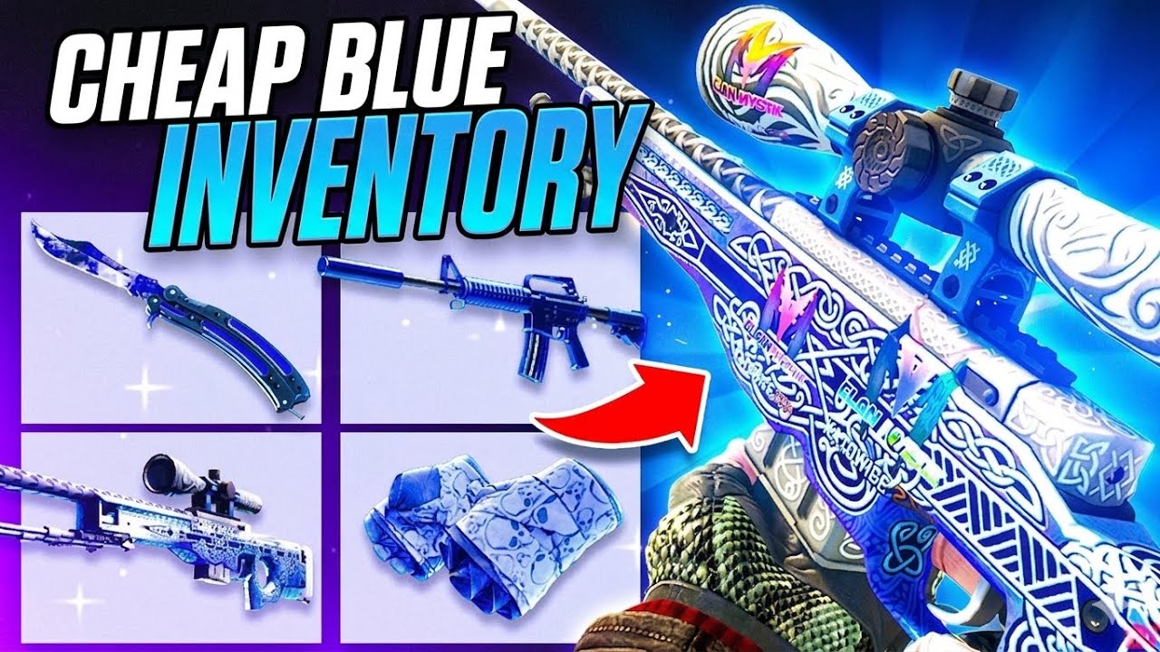The BEST BUDGET BLUE Inventory in CS2 (2026) - YouTube