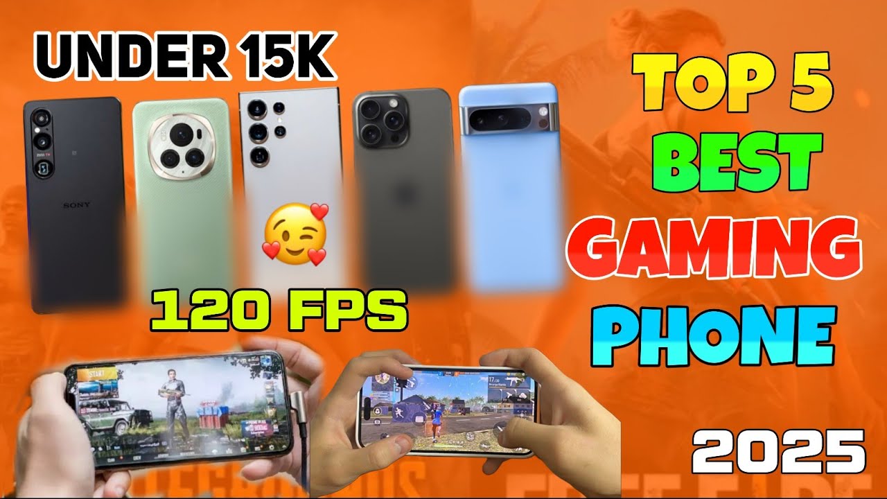 Top 5 Best Gaming Phones Under 15K 🔥 || Best Gaming Phone In 2025 🚀 ...