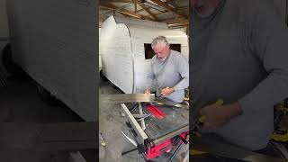 Live highlight Vintage camper trim the camper