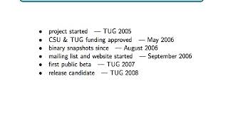 The LuaTeX interface: Extra tables and callbacks