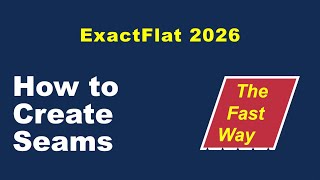 How to create seam allowances the fast way | ExactFlat 2026 Pattern Edge Manager