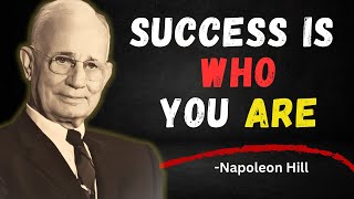 You Don’t Chase Success—You Become It | Napoleon Hill