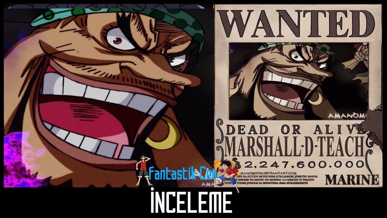 Blackbeard Bounty Reveal One Piece Episode 917 ワンピース 917 Youtube
