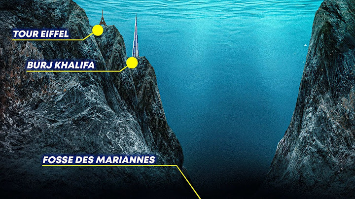 Quelle est la VRAIE profondeur de l'océan ?