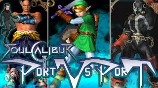 SoulCalibur II | Playstation 2 vs Gamecube vs Xbox | Port vs Port