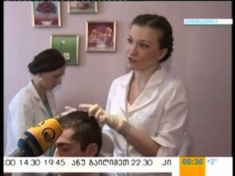 Imedi TV \"Imedis Dila_\"იმედის დილა\" თმის ცვენის მკურნალობა, მეზოთერაპია