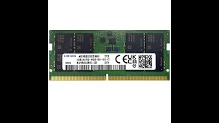 M425R4Ga3Bb0-Cqk0D Samsung 32Gb Ddr5 Non Ecc Unbuffered Pc5 38400 4800Mhz Memory