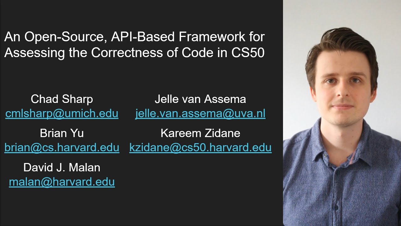 An Open-Source, API-Based Framework for Assessing the Correctness of Code in CS50 - ITiSCE 2020