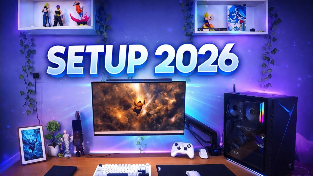MEU SETUP PARA 2026 - TA LINDO! - YouTube