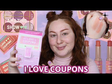 TESTEI A COLEÇÃO I LOVE COUPONS DA SP COLORS