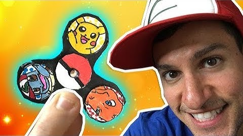 CUSTOM POKEMON FIDGET SPINNER! - Letters For Leonhart