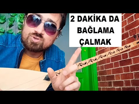 2 Dakikada Bağlama Çalmak! (Bağlama Dersi)