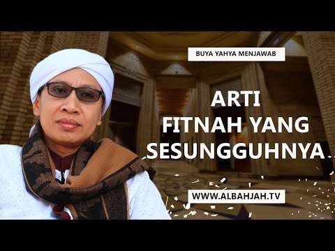 Video: Apa Itu Fitnah Fitnah