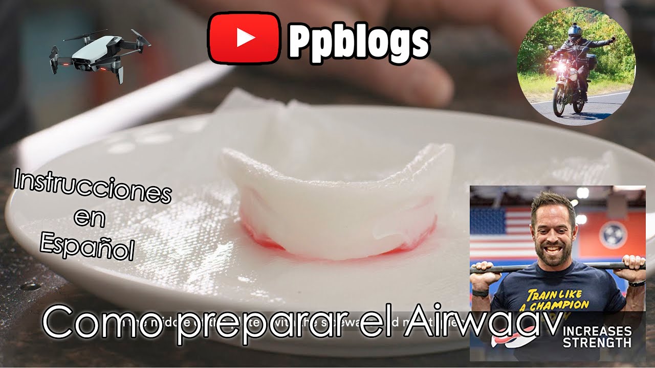 airwaav en español como amoldar el guarda de dientes para crossfit