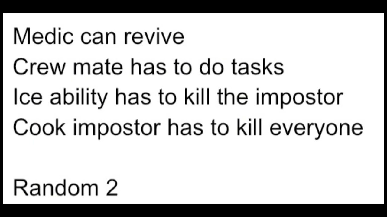 Among us reading 7 the cooking mod
