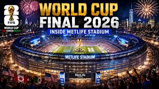 Inside MetLife Stadium Fifa World cup 2026 Fainal