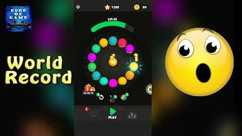 World Record | Roll Merge 3D - 2048 Puzzle || Edge Of Game