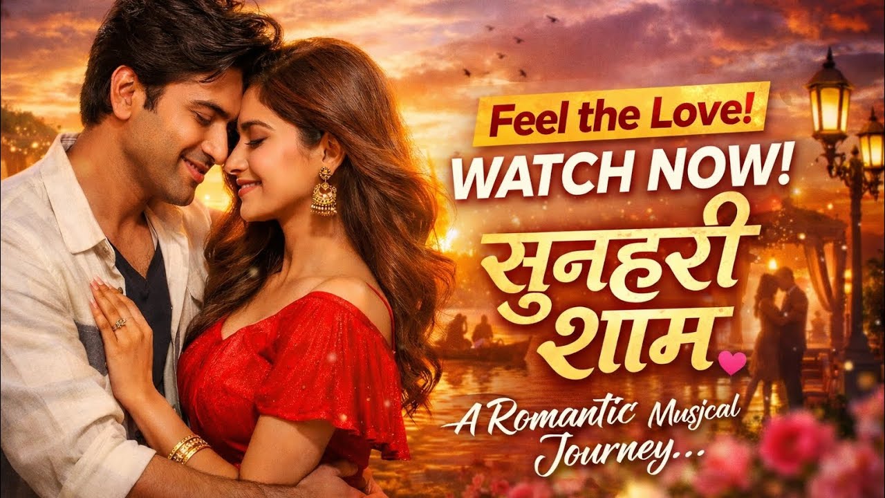 सुनहरी शाम 💕 | 90s Style Romantic Bollywood Song | Heart Touching Love Musical 2026