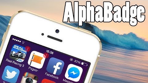 AlphaBadge - iOS 7 Cydia Tweak