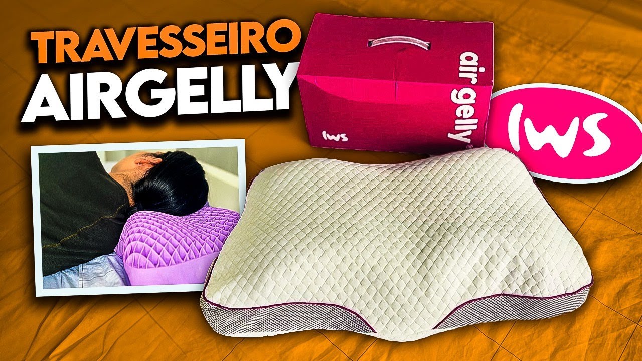 É BOM? Review TRAVESSEIRO 100% LAVÁVEL, ANTIÁCARO e ANTIALÉRGICO Airgelly I Wanna Sleep  💤