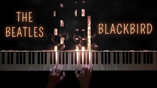 The Beatles - Blackbird - Piano Tutorial + Sheet Music