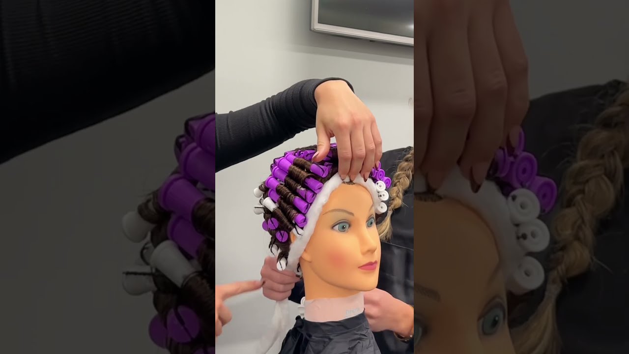 PART 3 Perming 101 Beautyschool Permwrap Hair Saloneducation Cosmetology Hairtips