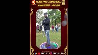 KARTHI DIGITAL AWARDS 2022 WINNER 🏆💐🔥 Congratulations  @GALATTAGOKUL #karthitv#karthiaward #today