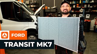 Hvordan bytte Strammerull, tannrem FORD TRANSIT TOURNEO - online gratis video