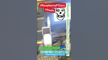 📡 Capturing #WiFi packets with the #WiFiCryptoFone  #WireShark #RaspberryPi  #BugOut #BugoutBag 🏴‍☠️