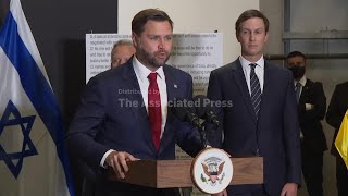 Vance optimistic about Gaza ceasefire, says Hamas will be obliterated if it does not cooperate
