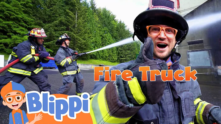 Blippi Visits a Firetruck Station🚒🔥 | Educational Videos For Kids | Moonbug Kids - Get Up And Go!