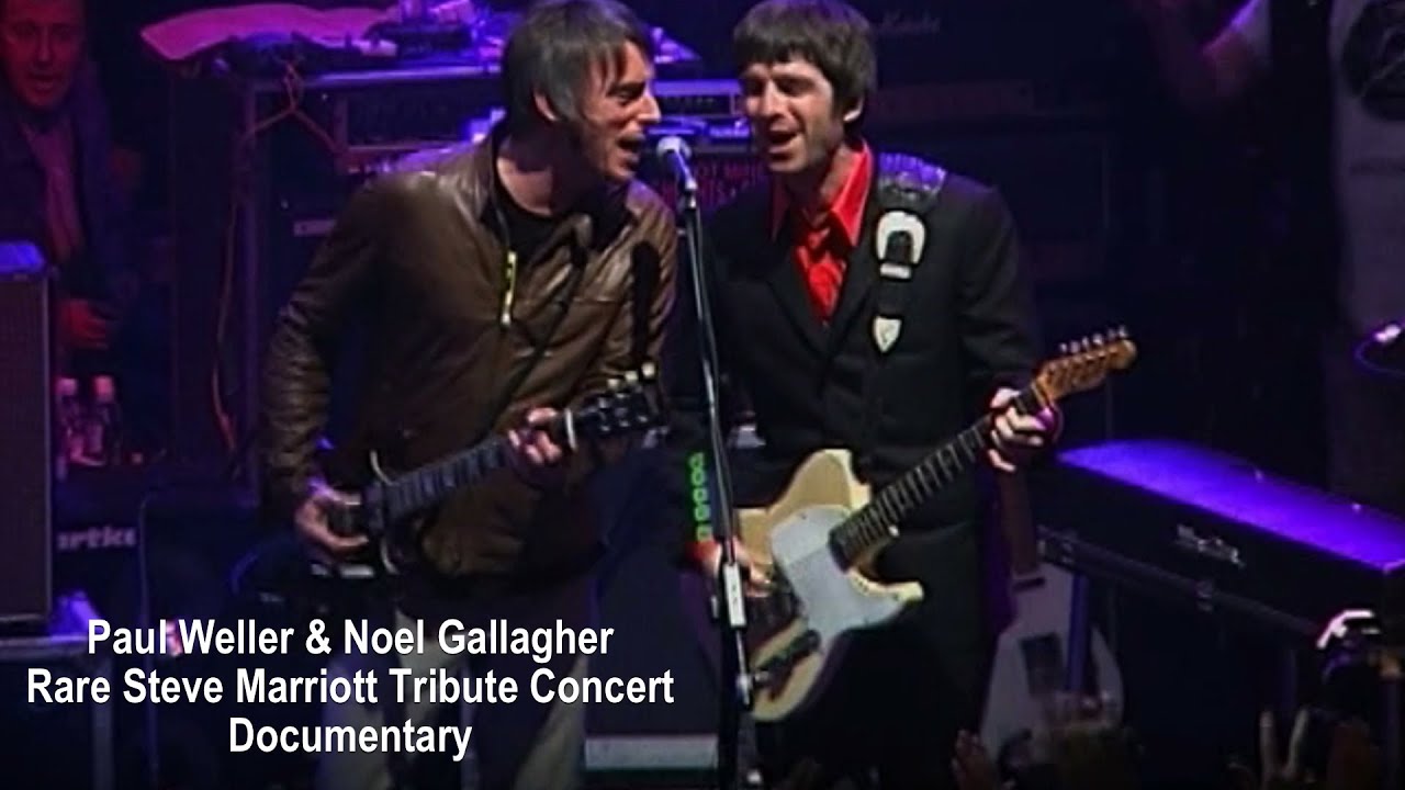 Steve Marriott Tribute concert Paul Weller & Noel Gallagher