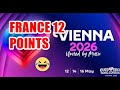 Eurovision 2026 Bonne Nouvelle l'Espagne l'Irlande et les Pays Bas out Votez France 12 points