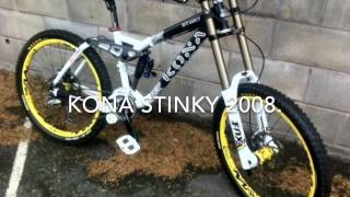 Kona DH Bikes - The Evolution.