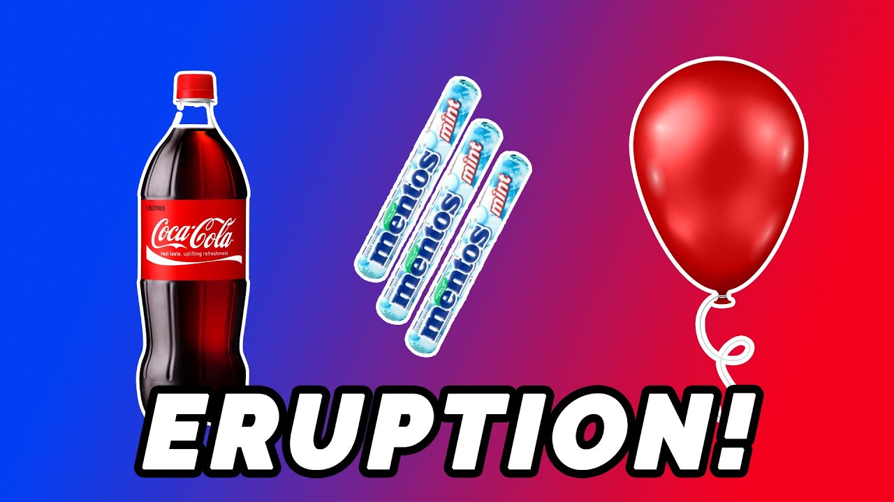 Coke vs Mentos vs Baking Soda In a Balloon! (Experiment)