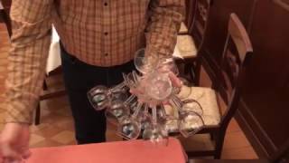 How To Carry 21 Glasses - WAITER\/WAITRESS