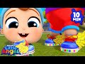 My Super Fast Shiny Shoes! 👟 Little Angel | Community Corner 🌸| Kids Sing and Play