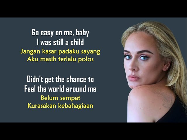 Adele - Easy On Me | Lirik Terjemahan Indonesia class=