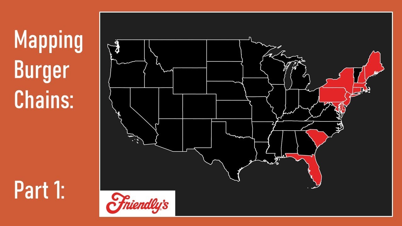 Mapping Regional Burger Chains: Friendly's - YouTube