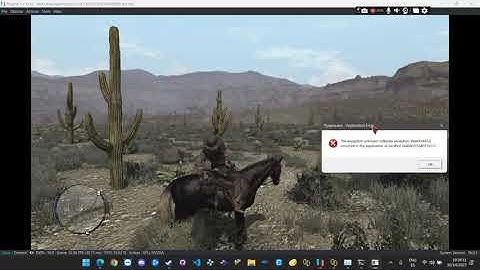 Red Dead Redemption Ryujinx Error - Memory Write