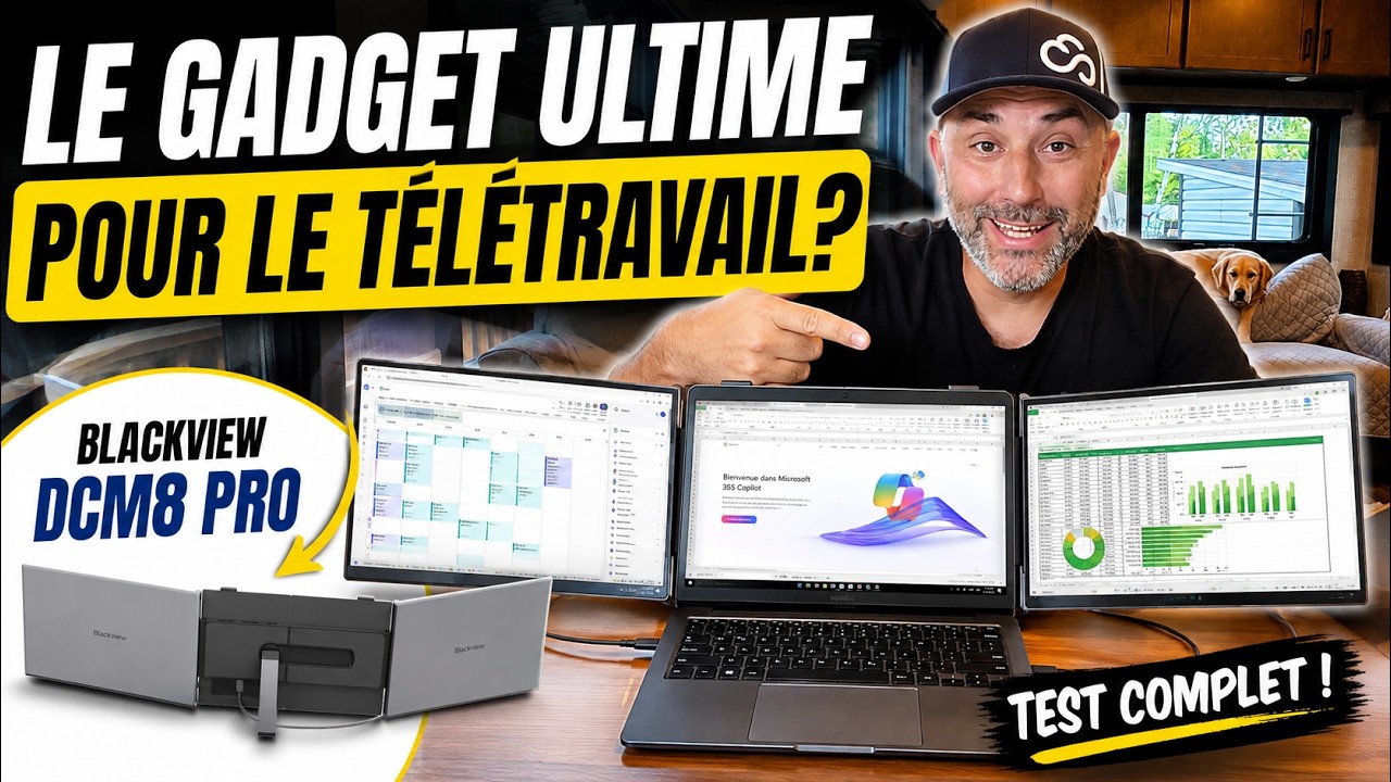 Le gadget ultime pour le télétravail - Test complet du Blackview DCM8 Pro