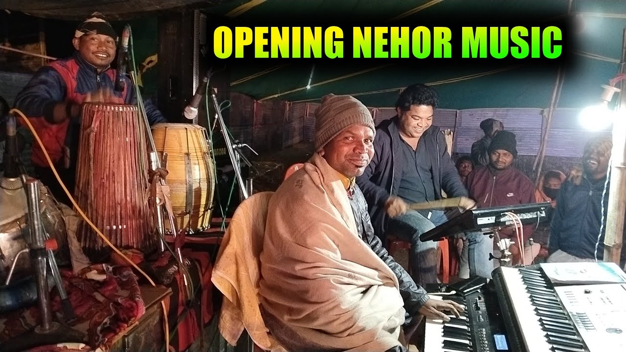 Santali Jatra Opening Nehor Music  Jatra Sonamuni Opera 2023