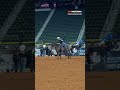 Kincade Henry sets a new arena record with a time of 6.57 to win The American Rodeo!