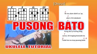 PUSONG BATO - Ukulele Tutorial