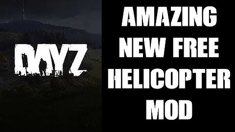 AMAZING New FREE DayZ HELICOPTER Steam Mod From Red Falcon - PC First Look ( Flight System Heliz )