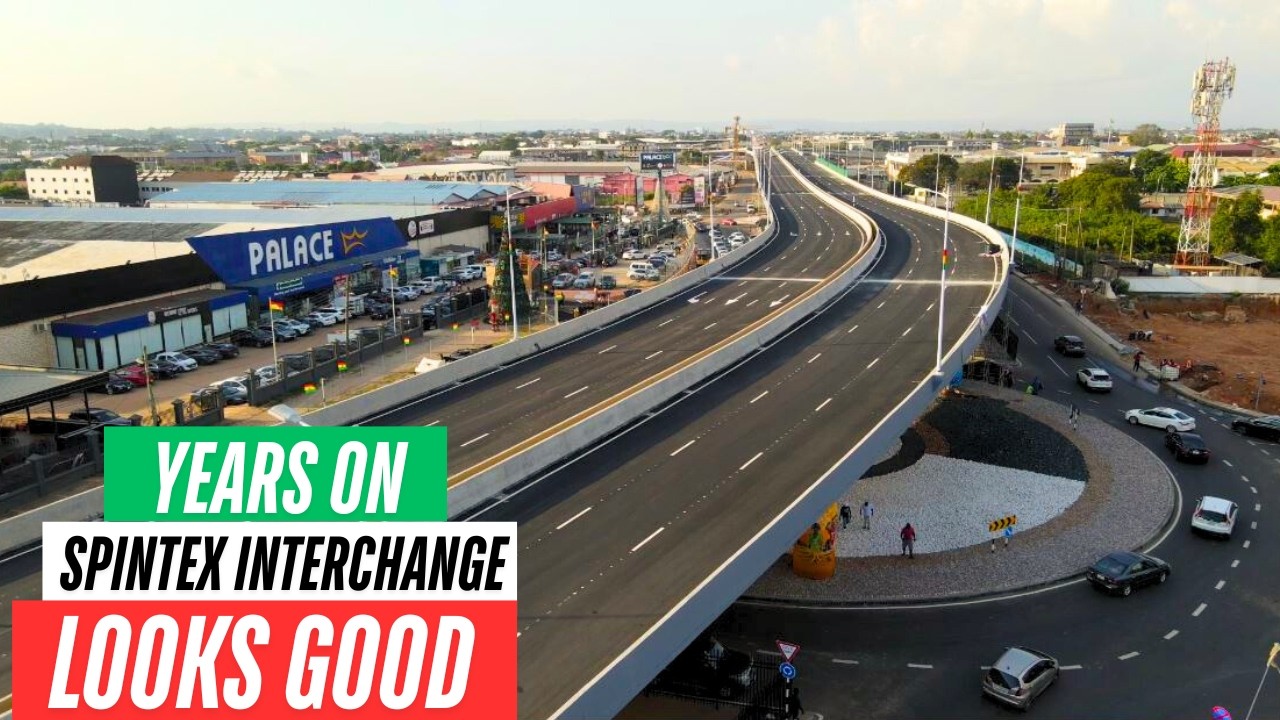 Транспортная развязка «Спинтекс Флауэр Пот» — самая любимая транспортная развязка Ганы 🇬🇭